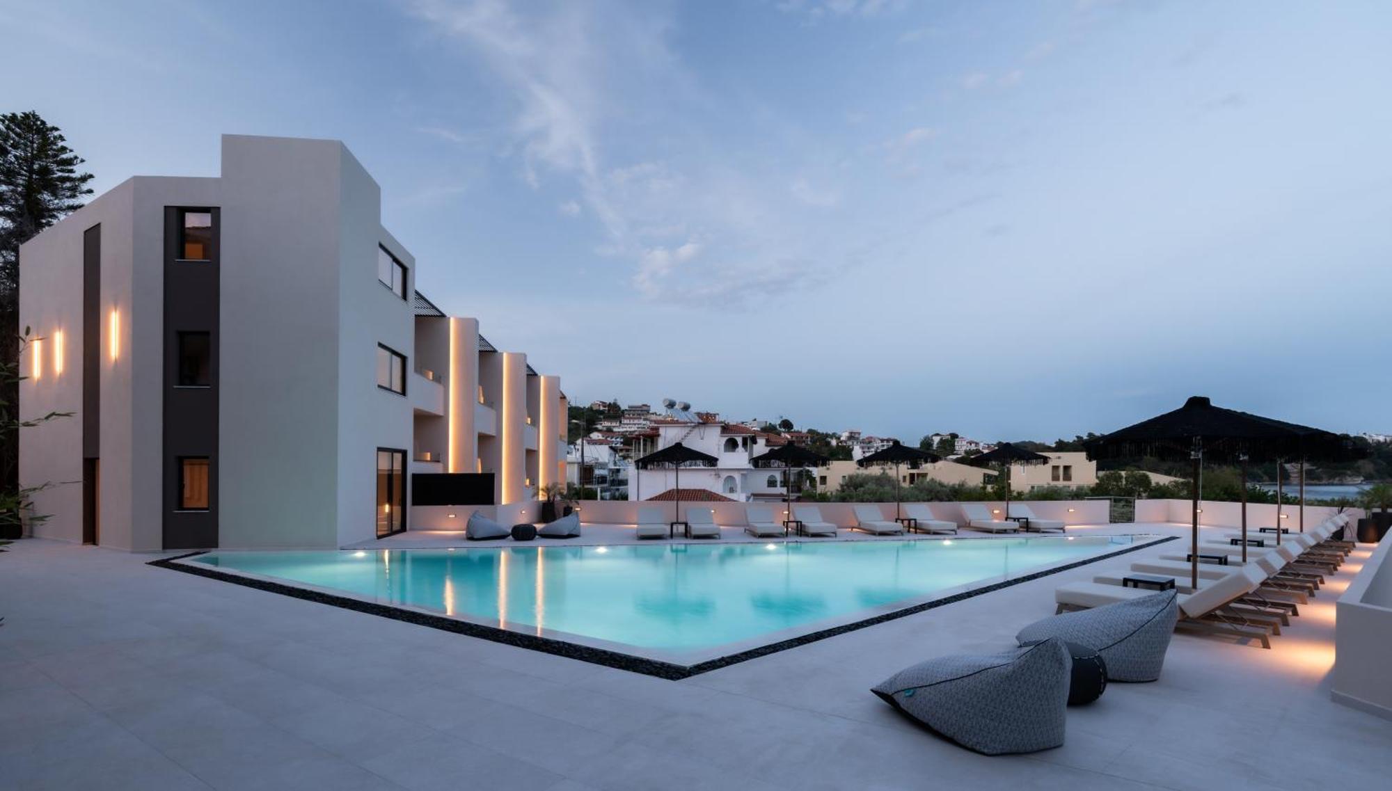 Nimfi Hotel, Skiathos メガリ・アモス エクステリア 写真